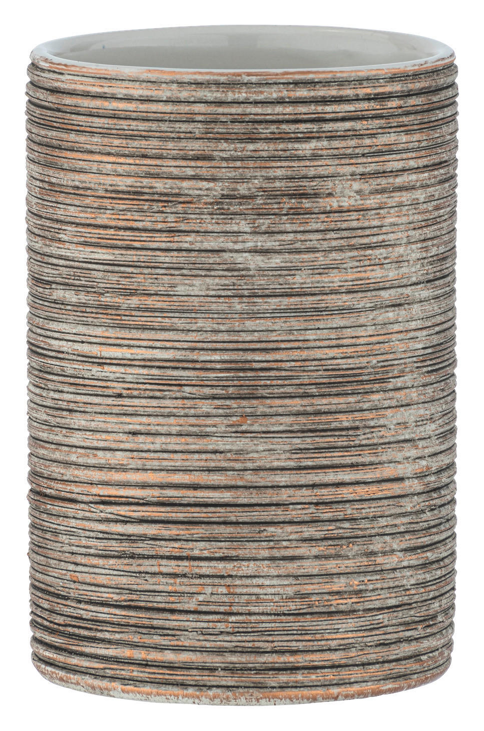 ZAHNPUTZBECHER FEDIO  - Beige/Goldfarben, Basics, Keramik (8/11cm) - Wenko
