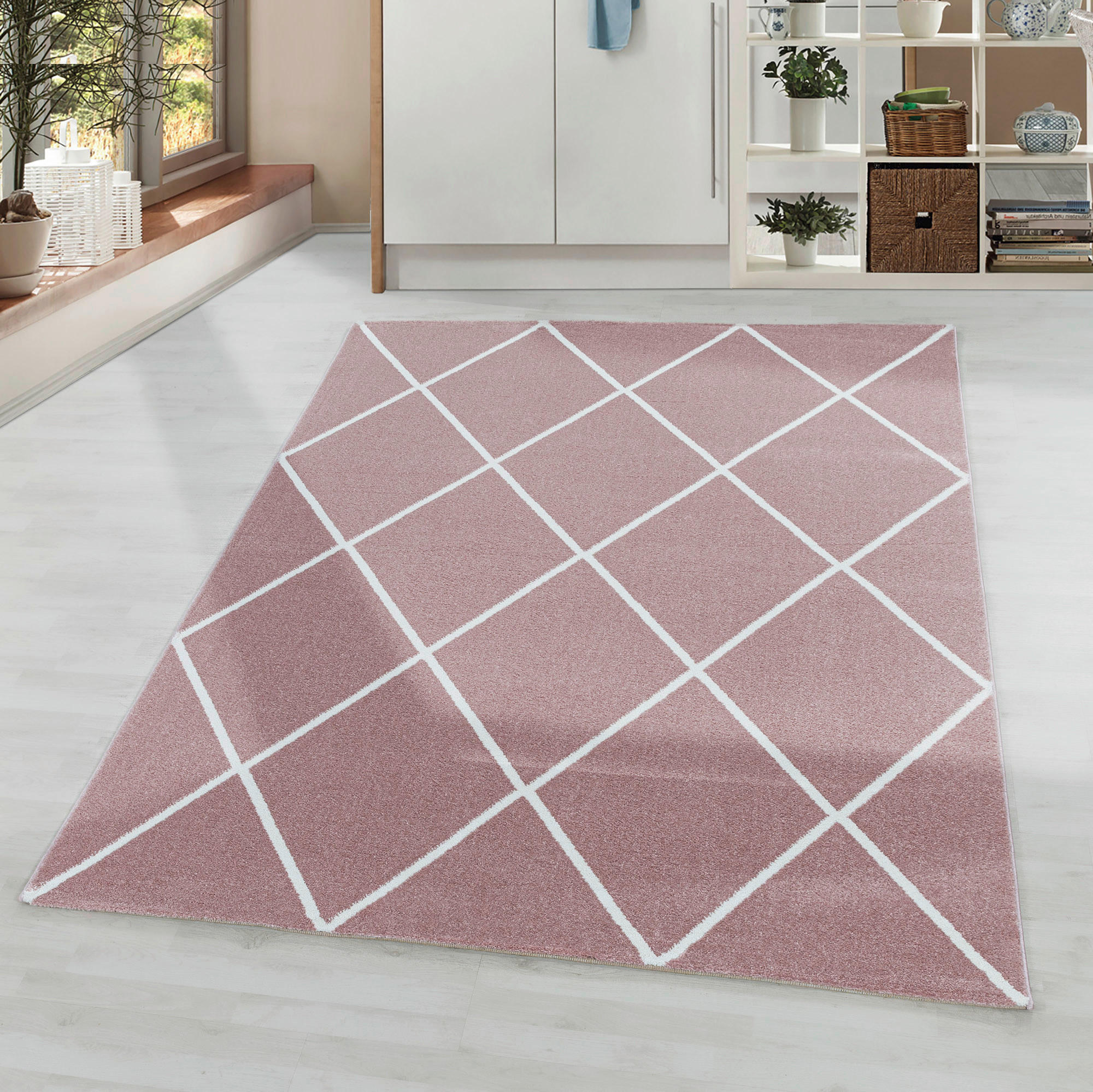 RYAMATTA 80/150 cm Rio 4601 rosa  - rosa, Basics, textil (80/150cm)