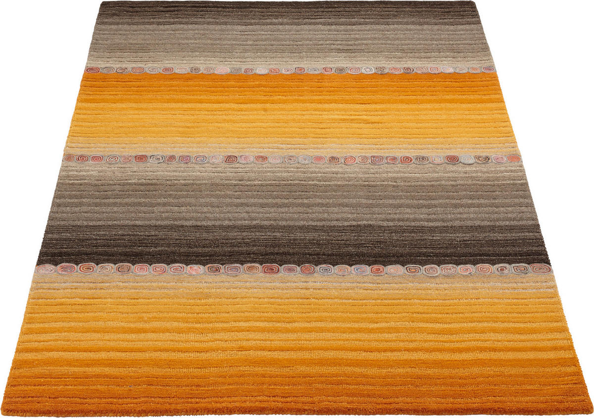 ORIENTTEPPICH 160/230 cm Twilight in orange Orange, Braun  - Orange/Braun, KONVENTIONELL, Textil (160/230cm) - Cazaris