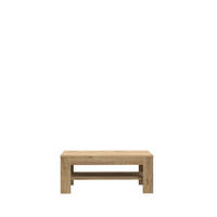 MĂSUȚĂ DE CAFEA material pe bază de lemn   - culoare lemn stejar, Design, material pe bază de lemn (110/45,5/60cm) - Cantus