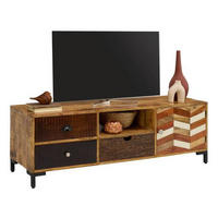 LOWBOARD  in 150/50/45 cm  - Multicolor/Braun, Lifestyle, Keramik/Holz (150/50/45cm) - Landscape