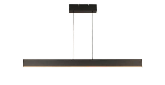 LED-HÄNGELEUCHTE 120/6/190 cm - Schwarz, Basics, Kunststoff/Metall (120/6/190cm) - Novel
