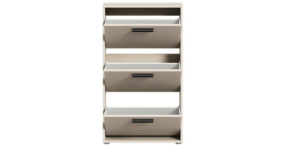 SCHUHKIPPER - Kaschmir/Schwarz, Design, Holzwerkstoff/Kunststoff (59/103/17cm) - Carryhome