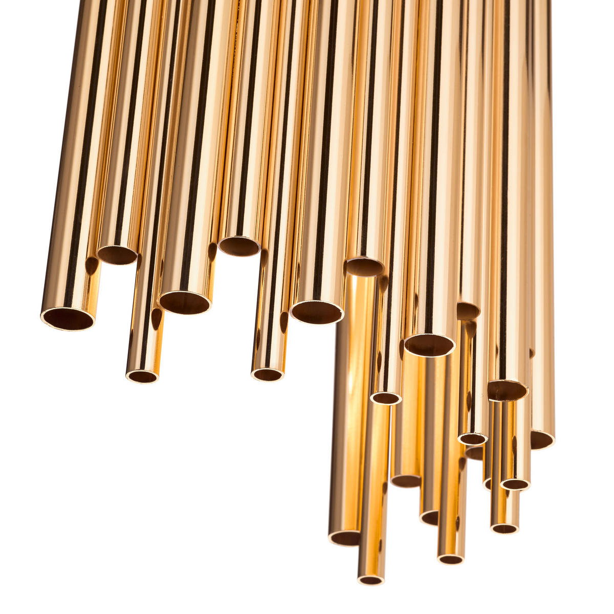 WANDLEUCHTE Pan 25/17/58 cm   - Goldfarben, KONVENTIONELL, Metall (25/17/58cm) - Ideal Lux