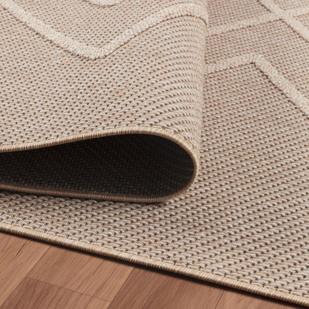 UTOMHUSMATTA 160/230 cm Patara  - beige, Design, textil (160/230cm) - Novel