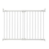 TREPPENSCHUTZGITTER zum Schrauben 105,5/69,5 cm  - Weiß, Basics, Metall (105,5/69,5cm) - Baby Dan