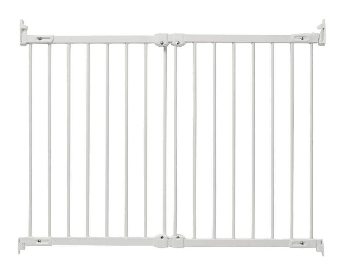 TREPPENSCHUTZGITTER zum Schrauben 105,5/69,5 cm  - Weiß, Basics, Metall (105,5/69,5cm) - Baby Dan