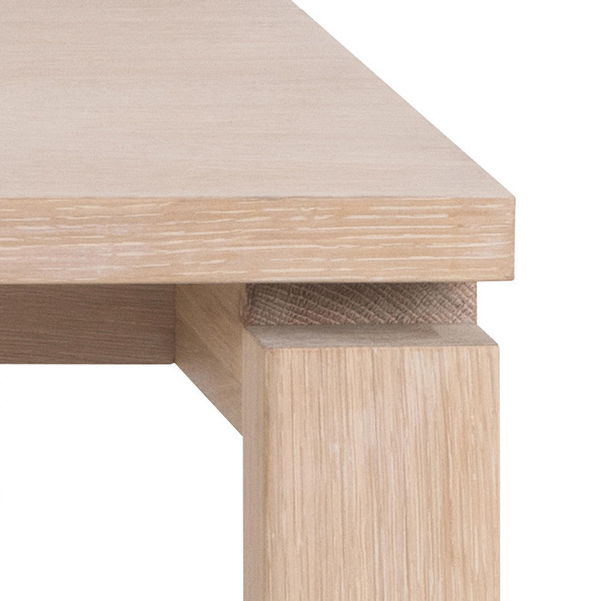 ESSTISCH in Holz, Holzwerkstoff  - Weiss/Eichefarben, Trend, Holz/Holzwerkstoff (200/75/100cm) - MID.YOU
