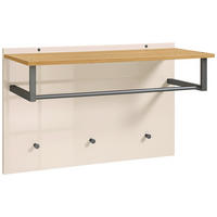 GARDEROBNI PANEL  boje hrasta, kašmir   drvni materijal  - kašmir/boje hrasta, Design, drvni materijal (82,3/68,3/35,2cm) - Carryhome