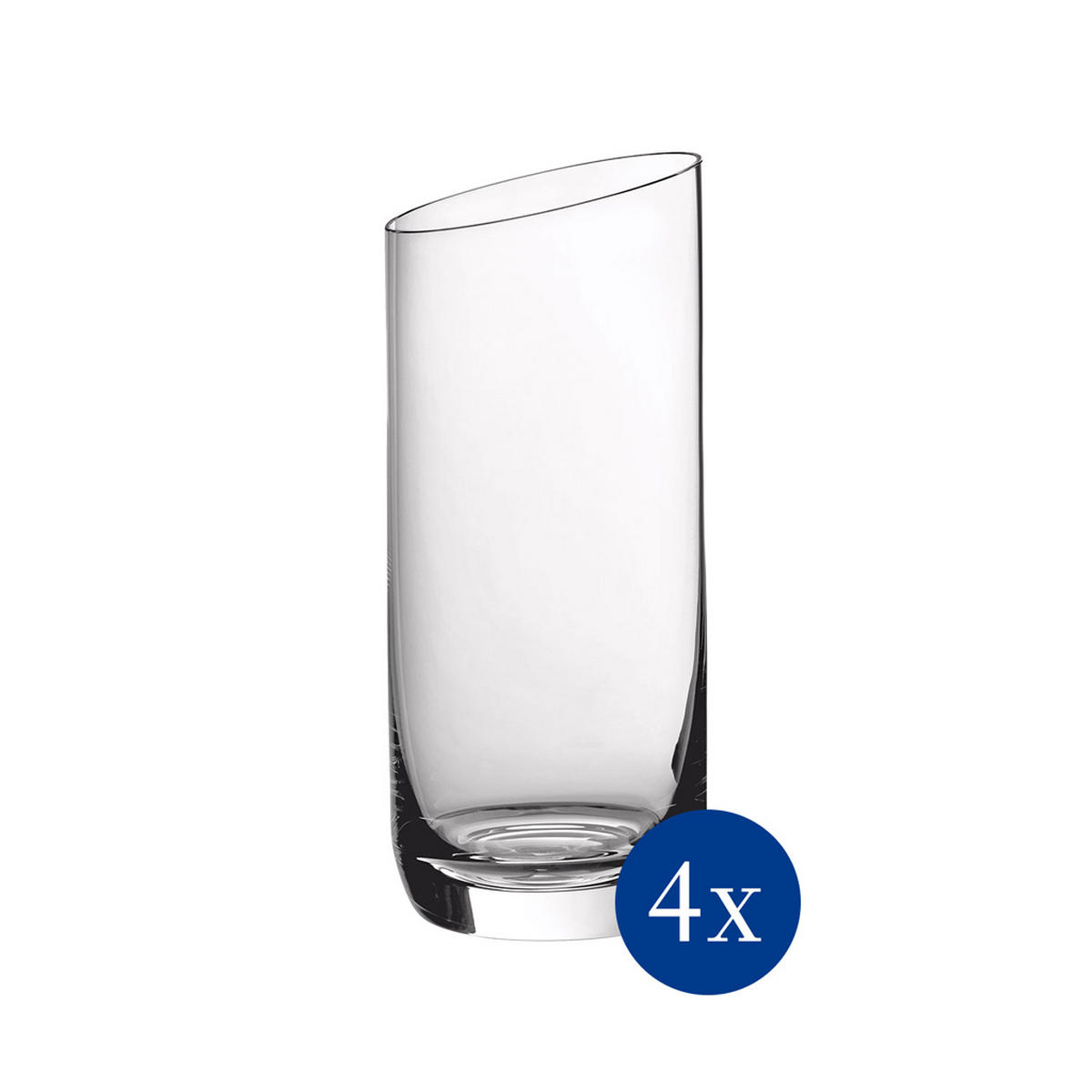 SET ČAŠA  4-dijelni   New Moon  - prozirno, Design, staklo (300ml) - Villeroy & Boch
