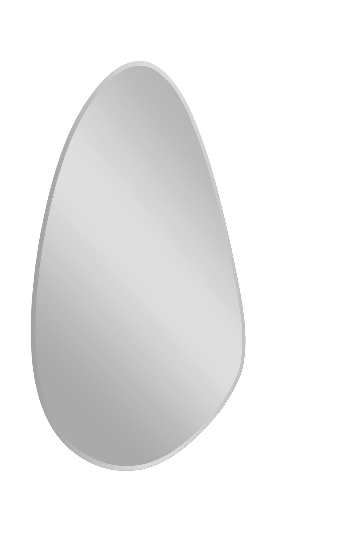 WANDSPIEGEL 40/60/0,7 cm    in organisch  - Basics, Glas (40/60/0,7cm)