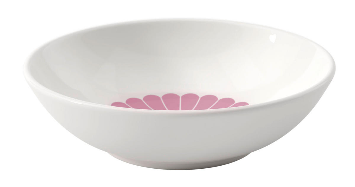 DESSERTSCHALE Fleur Cassis  - Magenta/Weiß, MODERN, Keramik (13/4cm) - Villeroy & Boch