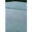 ECKSOFA  in Webstoff Blaugrau  196/304 cm  - Blaugrau/Schwarz, KONVENTIONELL, Textil/Metall (196/304cm) - Hom`in