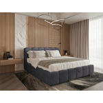 POLSTERBETT Lattenrost, Bettkasten Schwarz 180/200 cm  - Schwarz, KONVENTIONELL, Holz/Kunststoff (180/200cm) - Carryhome