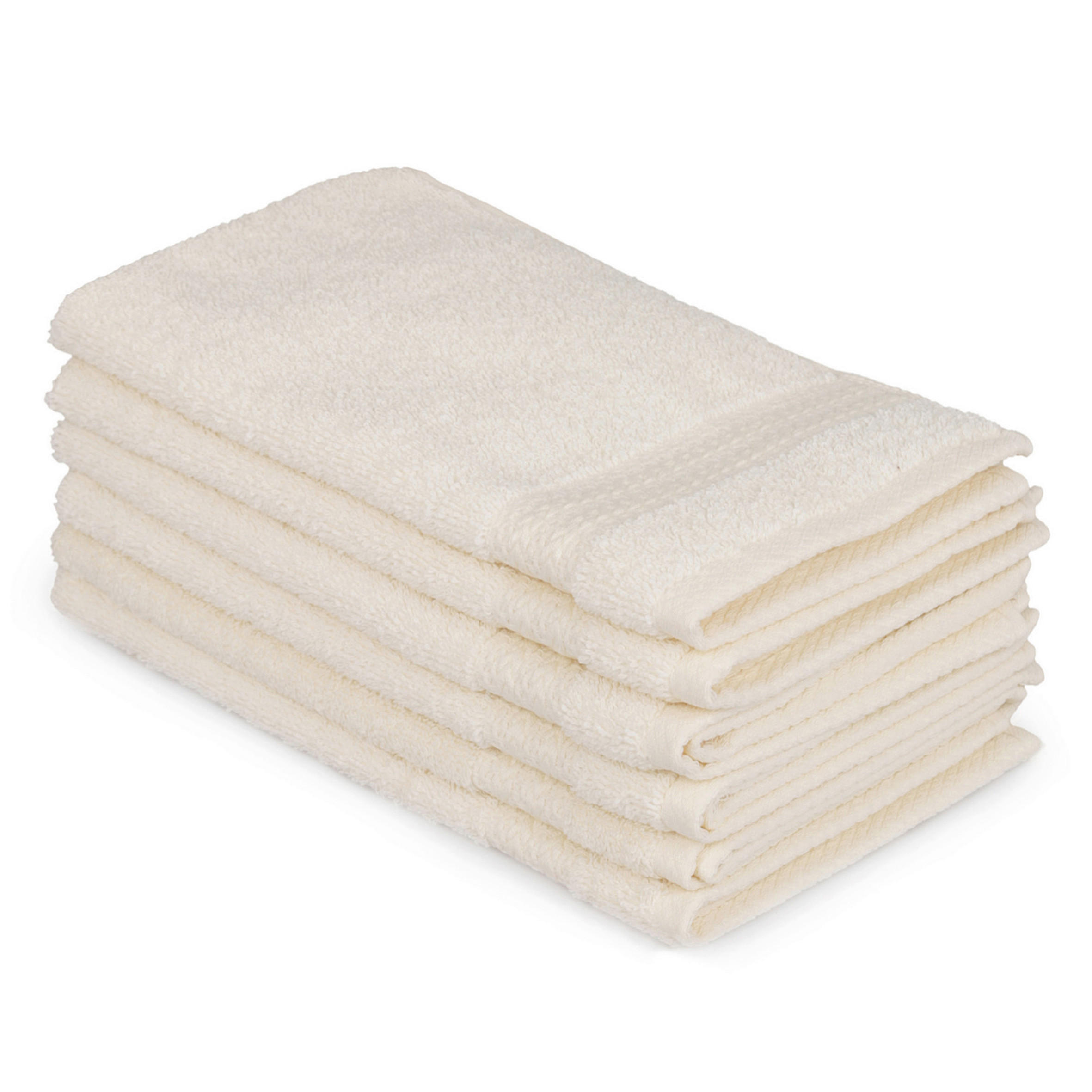 GÄSTETUCHSET 30/50 cm Creme 6-teilig  - Creme, Basics, Textil (30/50cm)