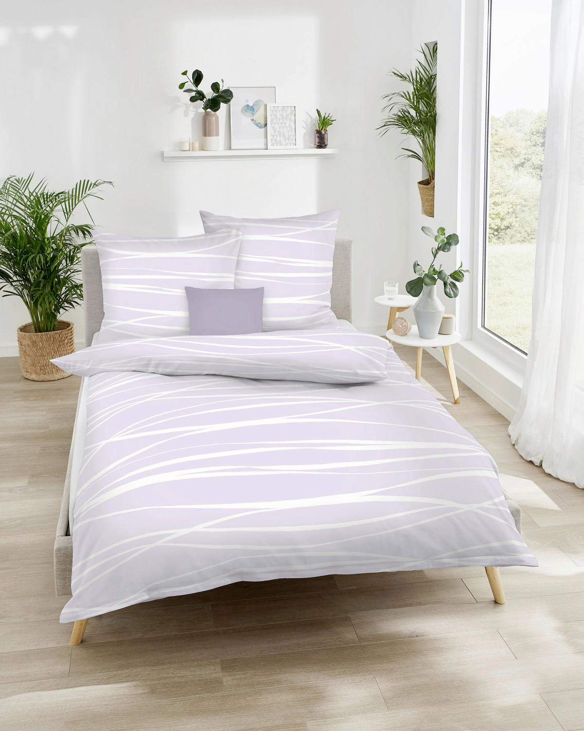 POSTELJINA MOTION 200/200 cm saten jorgovan  - jorgovan, Osnovno, tekstil (200/200cm) - Kaeppel