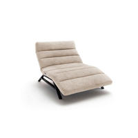 RELAXLIEGE Chenille Naturfarben  - Schwarz/Naturfarben, Design, Textil/Metall (120/54-113/158-198cm) - Pure Home Lifestyle