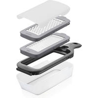 REIBE RASPELLA  - Silberfarben/Grau, Kunststoff/Metall (24/8,5/5cm) - Gefu