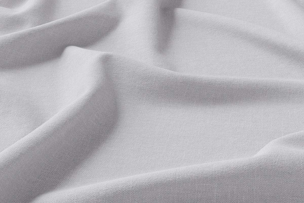 LÄRMSCHUTZVORHANG  - Weiß, Basics, Textil (140/245cm)