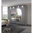SCHWEBETÜRENSCHRANK in Grau, Hellgrau - Hellgrau/Grau, MODERN, Glas/Holzwerkstoff (233/214/62cm) - Carryhome SCHWEBETÜRENSCHRANK in Grau, Hellgrau - Hellgrau/Grau, MODERN, Glas/Holzwerkstoff (233/214/62cm) - Carryhome