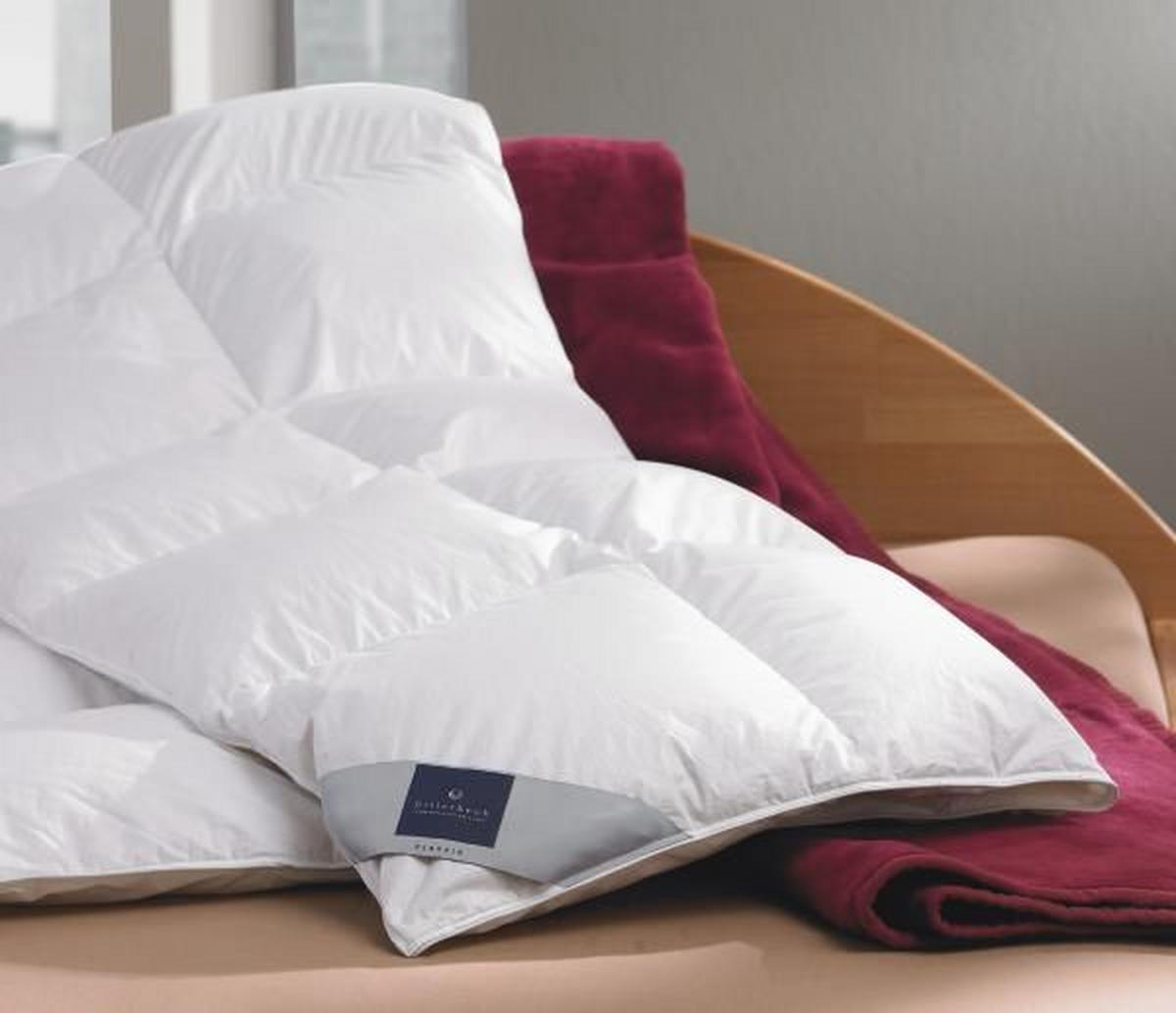 EGÉSZ ÉVES PAPLAN 135/200 cm  - fehér, Basics, textil (135/200cm) - Billerbeck