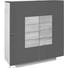 HIGHBOARD 128/137,4/42,5 cm - Eichefarben/Braun, Natur, Glas/Holz (128/137,4/42,5cm) - Voglauer HIGHBOARD 128/137,4/42,5 cm - Eichefarben/Braun, Natur, Glas/Holz (128/137,4/42,5cm) - Voglauer
