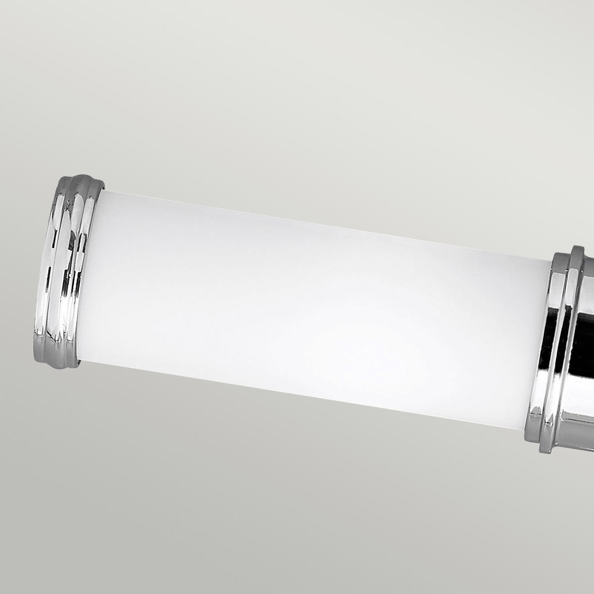 BADEZIMMER-WANDLEUCHTE - Chromfarben, Design, Glas/Metall (55,9/12,7/12.7cm) - Elstead Lighting