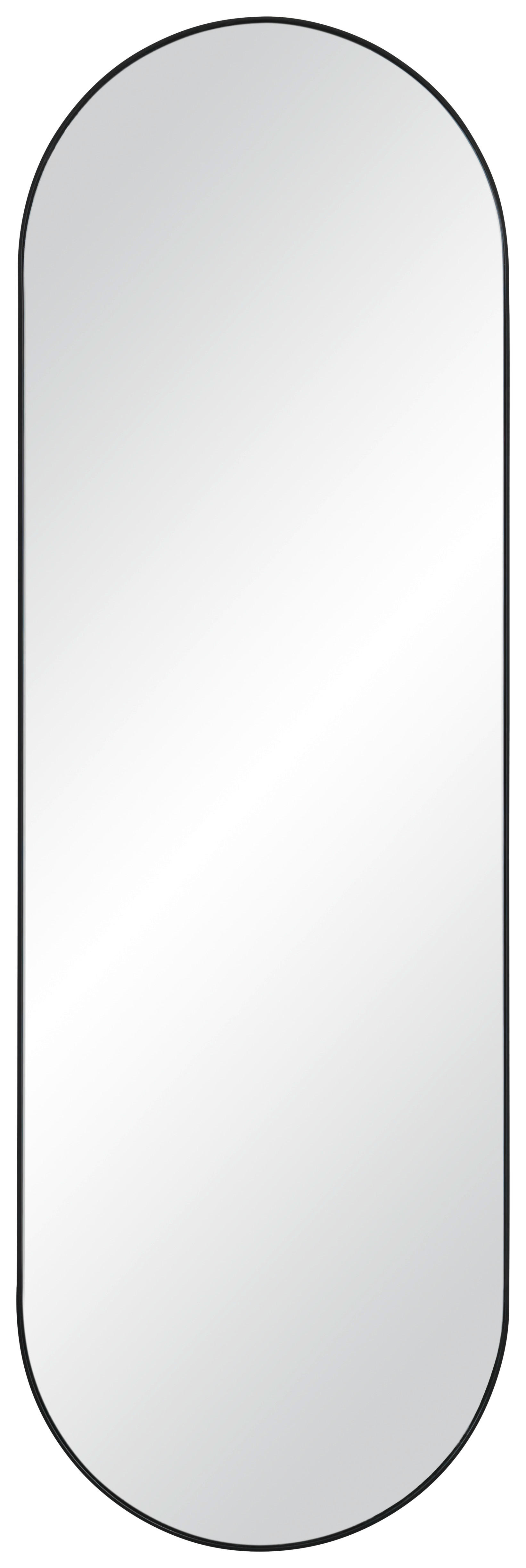 OGLEDALO ZIDNO  37,5/117/2,5 cm     - crna, Design, staklo/metal (37,5/117/2,5cm) - Xora
