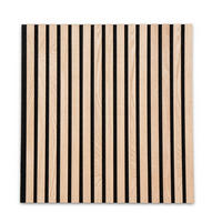 AKUSTIKPANEEL 60/60 cm  - Braun, Basics, Holzwerkstoff (60/60cm) - Floordirekt