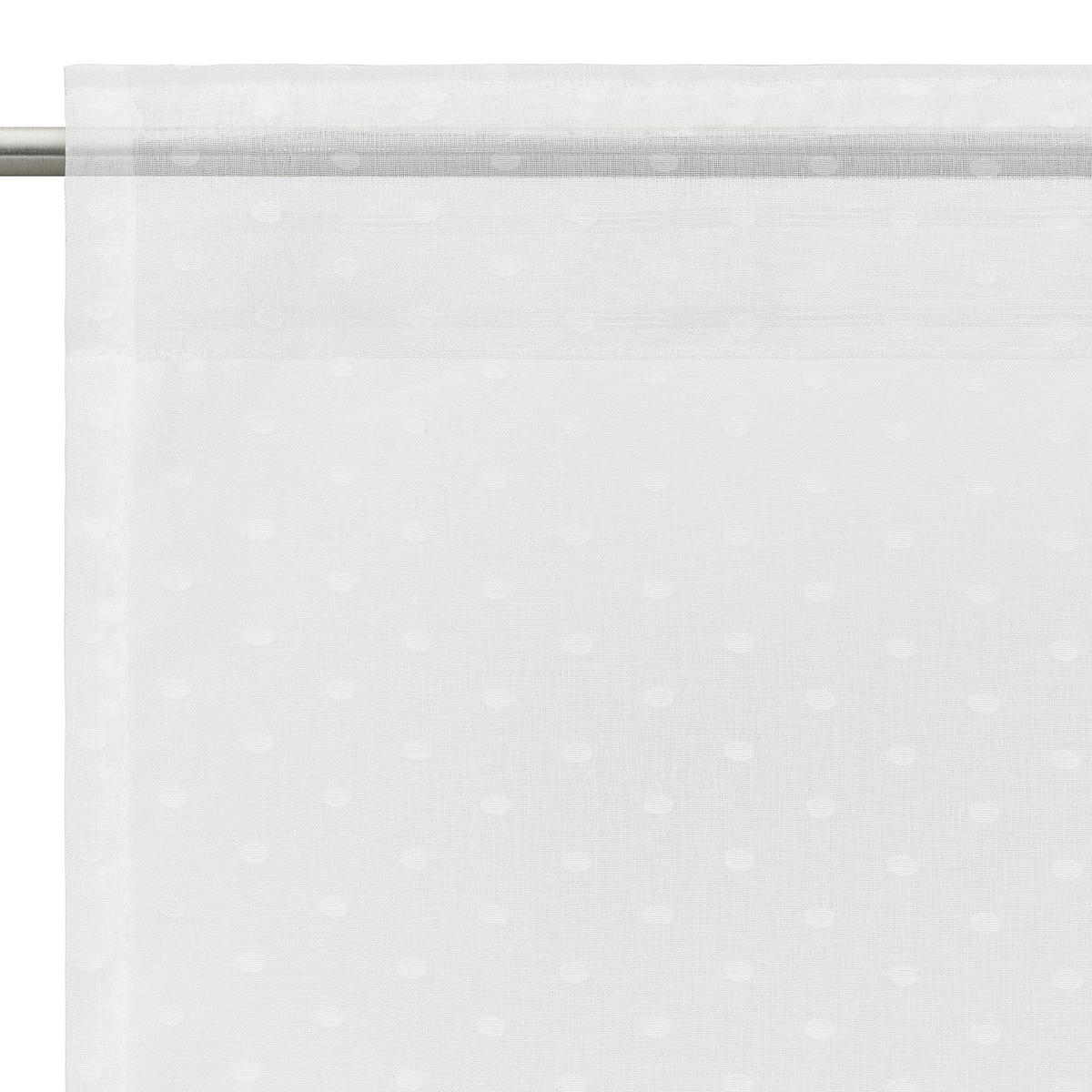 FERTIGVORHANG  halbtransparent   140/245 cm 2 Stück  - Weiß, Basics, Textil (140/245cm) - Esposa