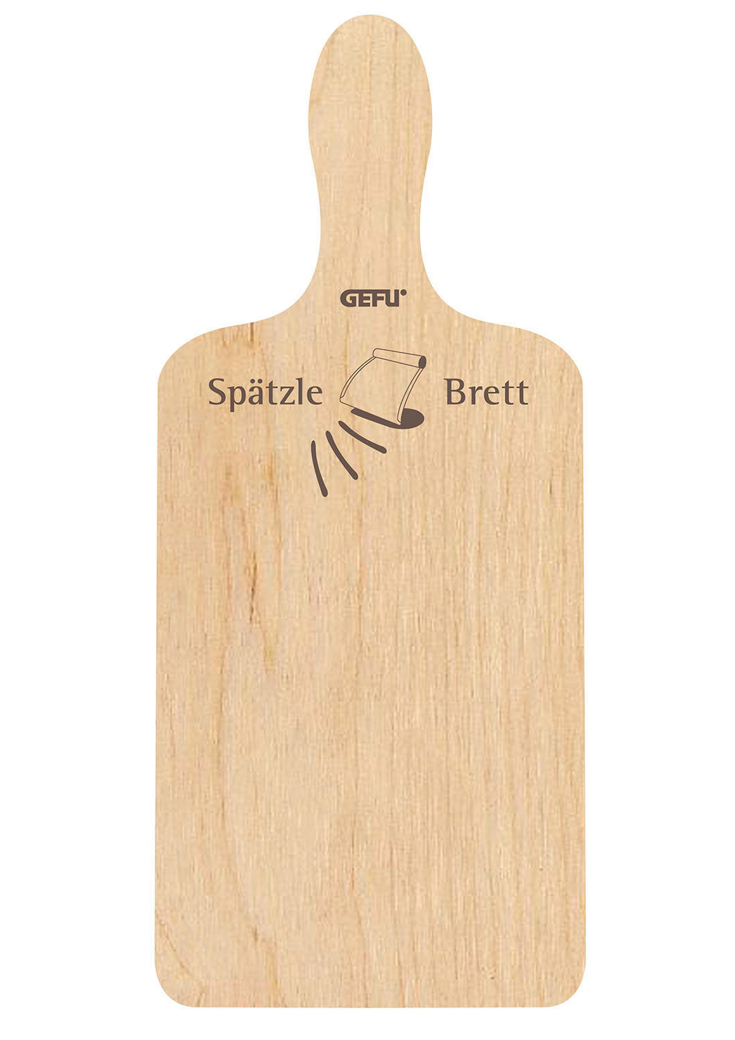 SPÄTZLEHOBEL PANELO  - Buchefarben, Basics, Holz (32,5/14,5/1cm) - Gefu