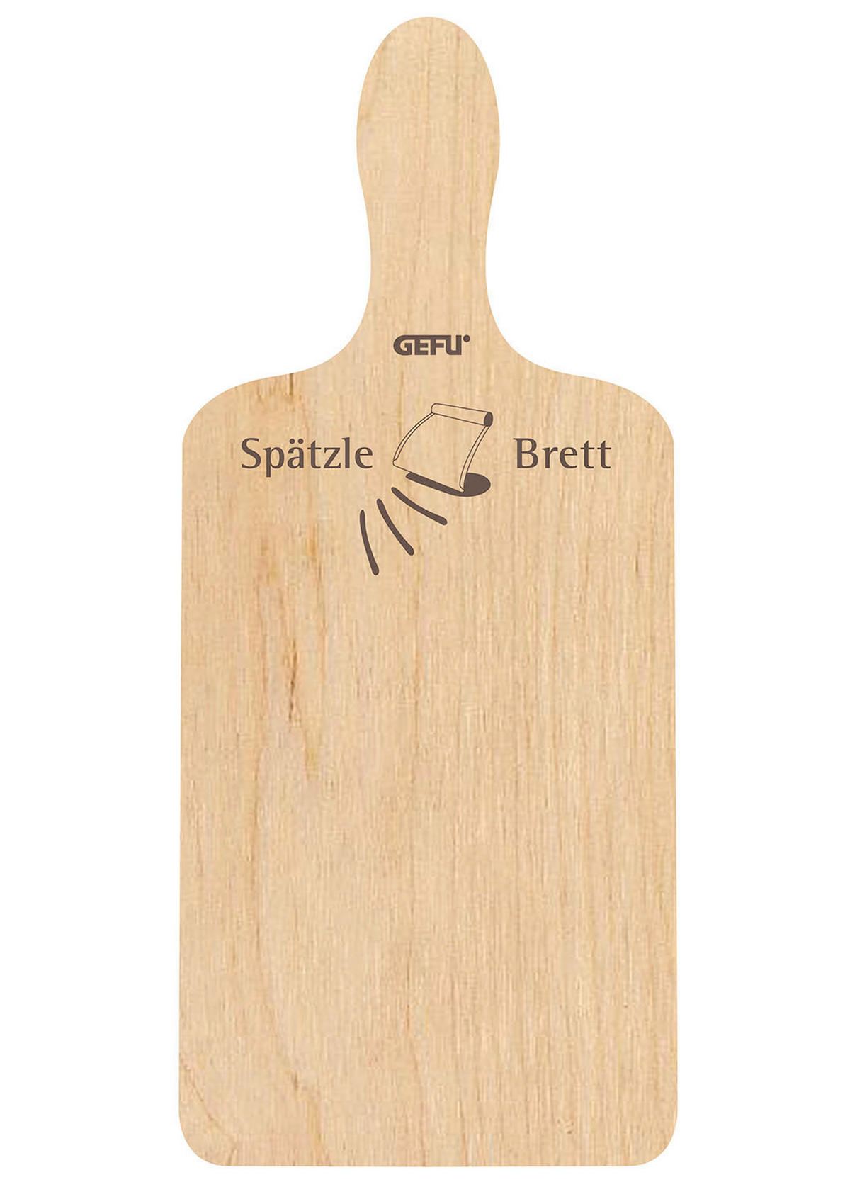 SPÄTZLEHOBEL PANELO  - Buchefarben, Basics, Holz (32,5/14,5/1cm) - Gefu