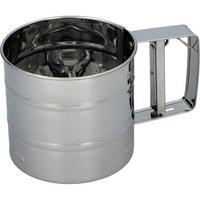 MJÖLSIKT  - stålfärgad, Basics, metall (10/9,5/15,7cm) - Birkmann