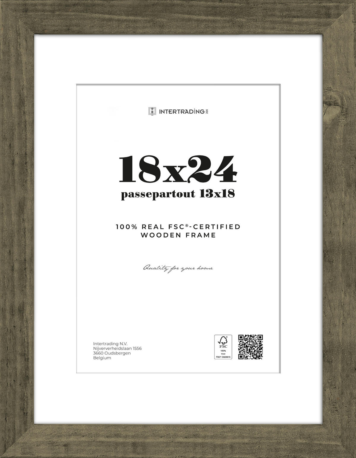 BILDERRAHMEN 21/27,1/2,7 cm  - Wengefarben, Basics, Holzwerkstoff (21/27,1/2,7cm)