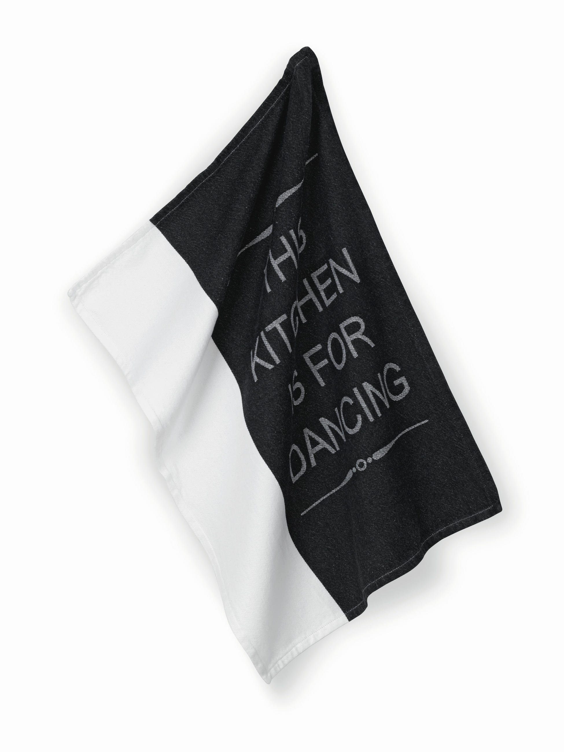 KRPA ZA POSUĐE crna, bela  - bela/crna, Osnovno, tekstil (50/70cm) - Kela