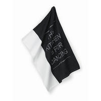 KUHINJSKA KRPA  GIANNA  50/70 cm       črna, bela  - črna/bela, Basics, tekstil (50/70cm) - Kela