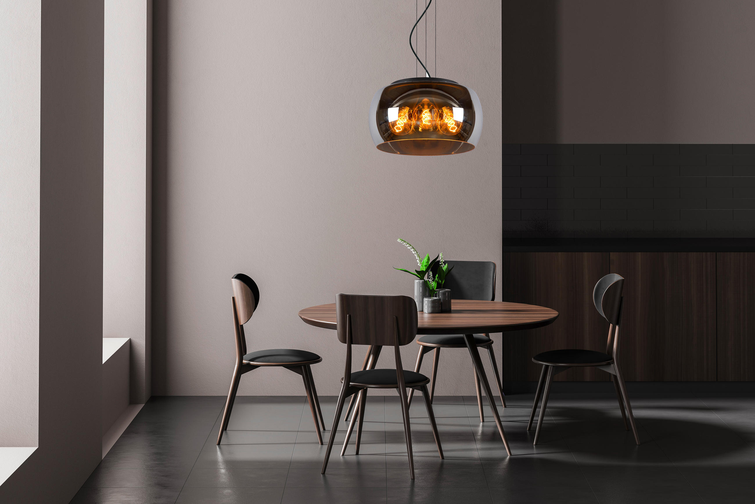 PENDELLEUCHTE OLIVIA 40/40/156 cm   - Design (40/40/156cm) - Lucide