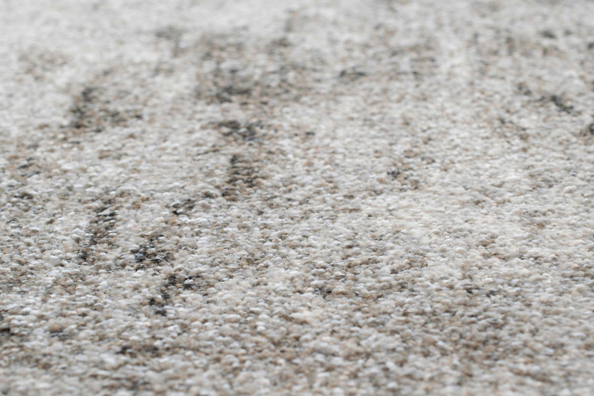 LÄUFER 67/340 cm Sorrent Silberfarben, Hellgrau, Dunkelgrau  - Dunkelgrau/Silberfarben, Design, Textil (67/340cm)