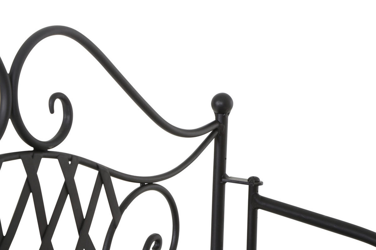 PFLANZTISCH  - Schwarz, KONVENTIONELL, Keramik/Metall (62/142/29cm) - Siena Garden