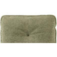 BARHOCKER Leinenoptik Grün, Schwarz Eisen Stoffauswahl, Sitzfläche 360° drehbar  - Taupe/Schwarz, Design, Textil/Metall (58/103-123/61cm) - Novel