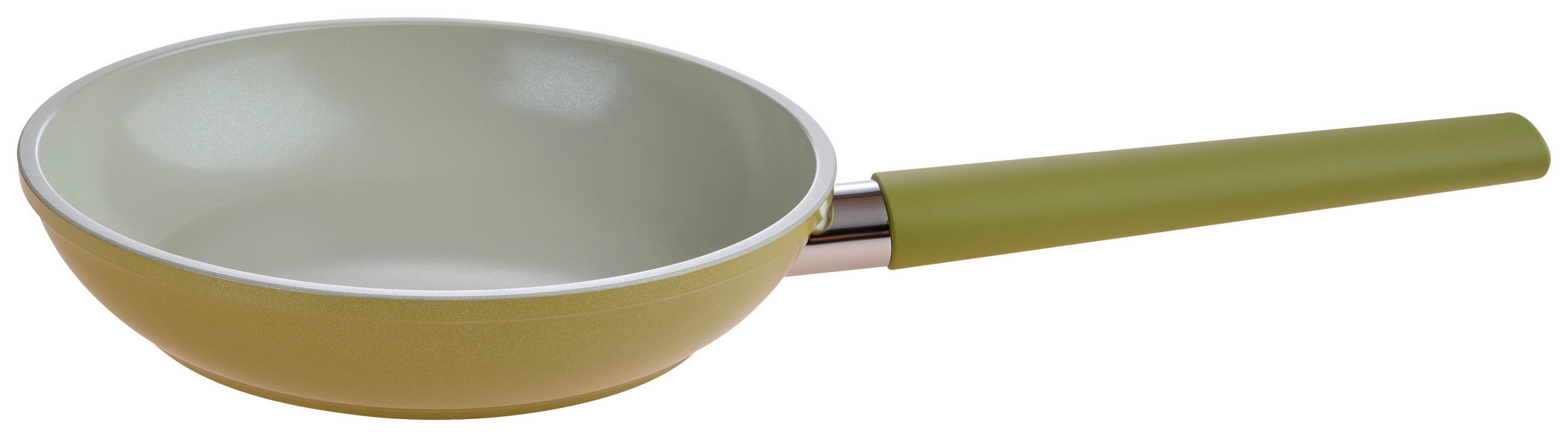 PFANNE Colorful Kitchen Keramikbeschichtung  - Grün, LIFESTYLE, Kunststoff/Metall (18/4.3cm) - Homeware Profession.