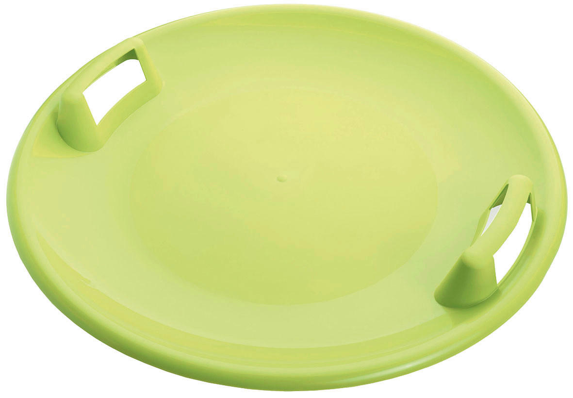 PODLOGA ZA SANJKANJE   - boje limete, Basics, plastika (60/60/8cm)