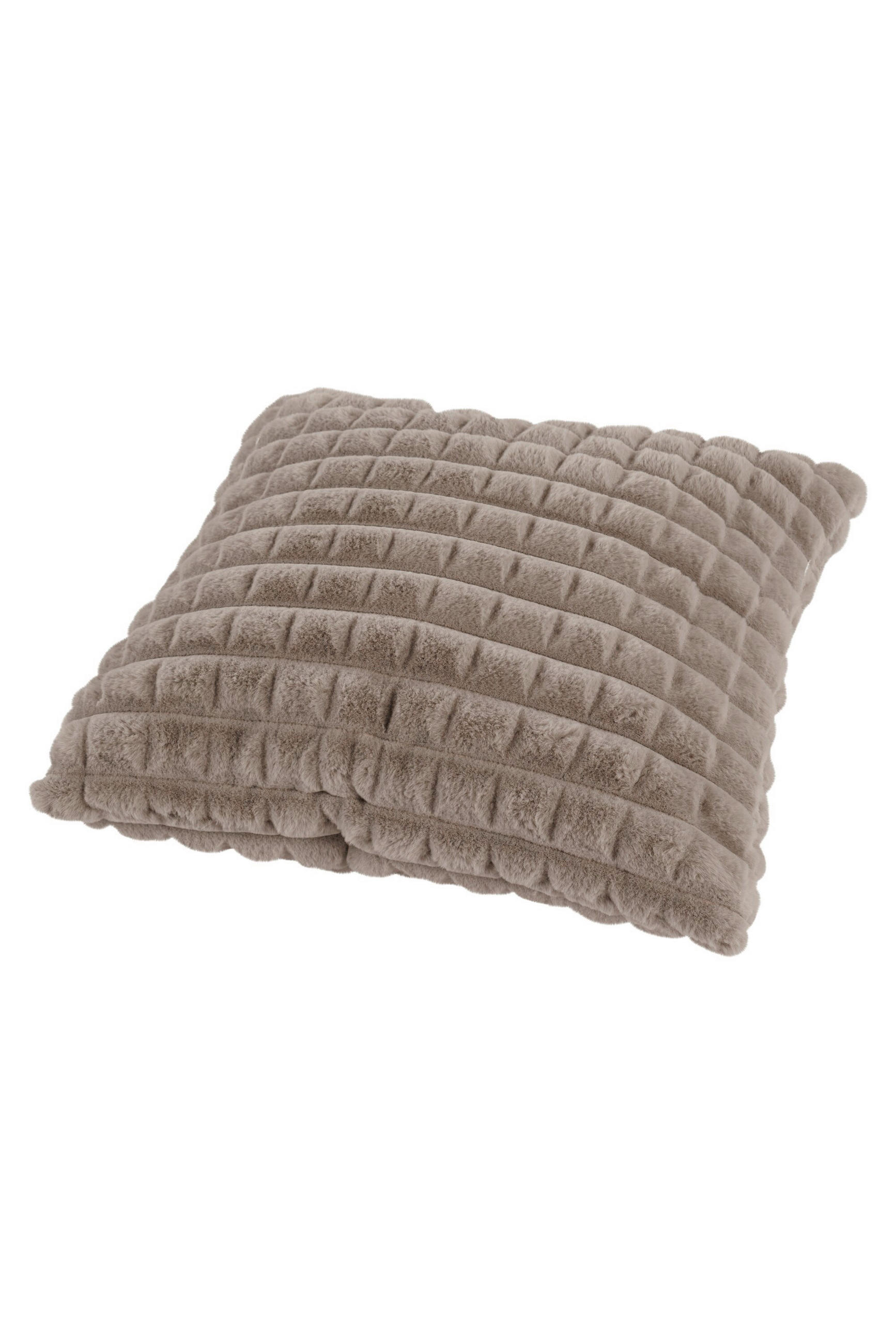 Kayoom Zierkissen Taupe 45x45 cm