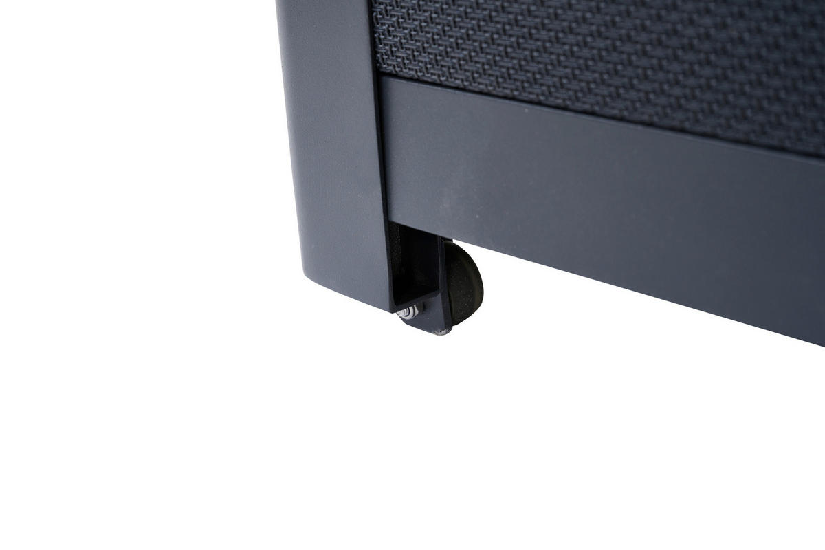 KISSENBOX 58,7/75/135,5 cm  - Grau, Basics, Kunststoff/Metall (58,7/75/135,5cm) - Siena Garden