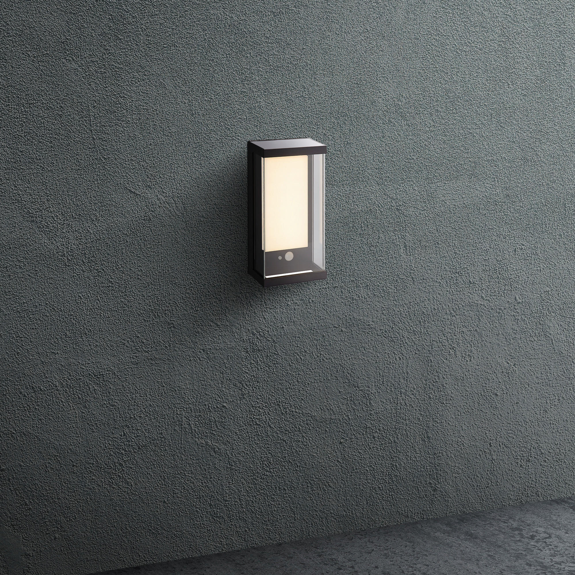 SOLCELLSLAMPA - vit/svart, Design, metall/glas (12,6/25,3/25.3cm)