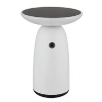 SOLÁRNÍ SVÍTIDLO 16/22,5 cm - bílá/černá, Design, kov/plast (16/22,5cm) - Globo