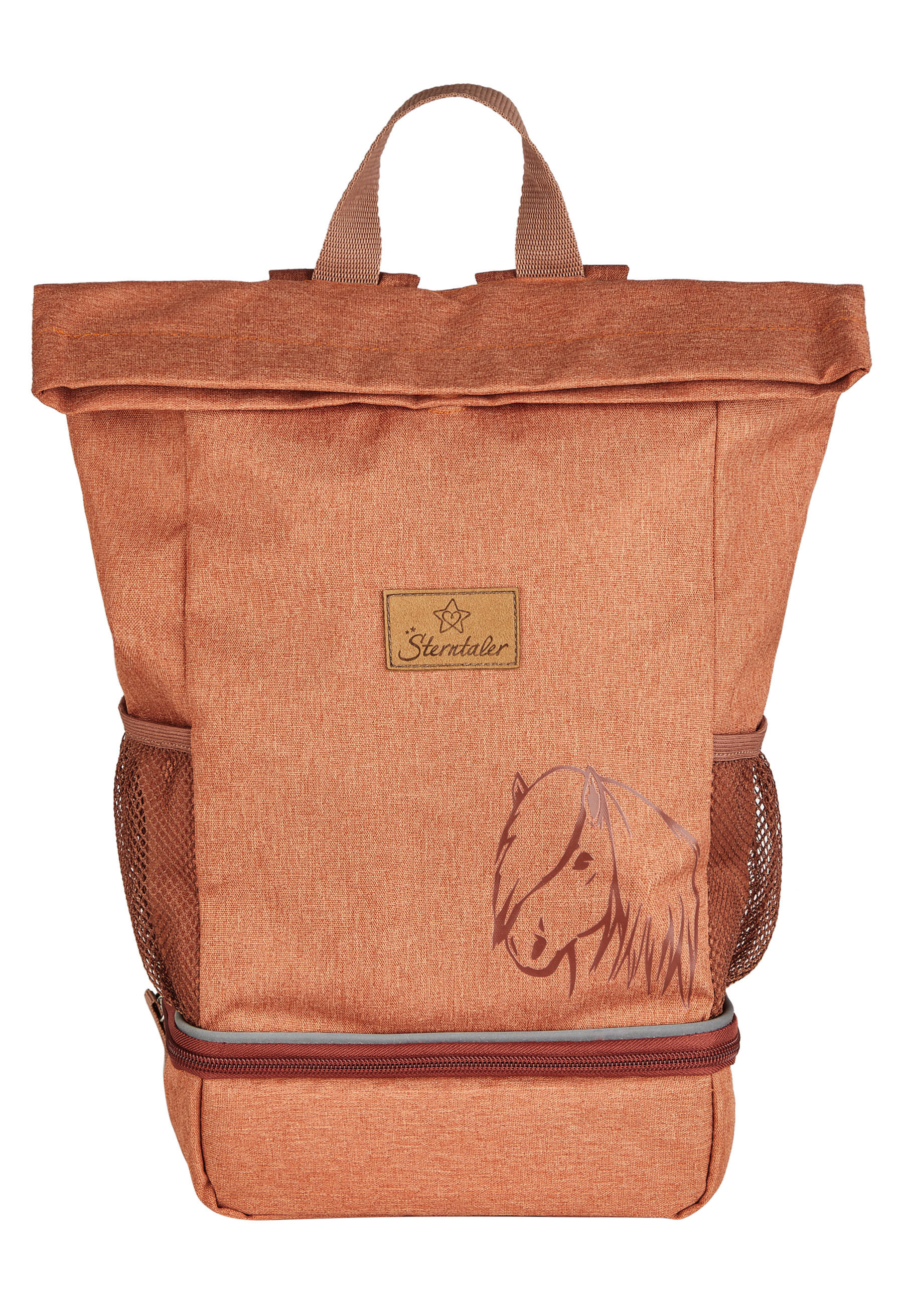 KINDERRUCKSACK Sunny  - Rotbraun/Braun, Basics, Textil (36/31/13cm) - Sterntaler