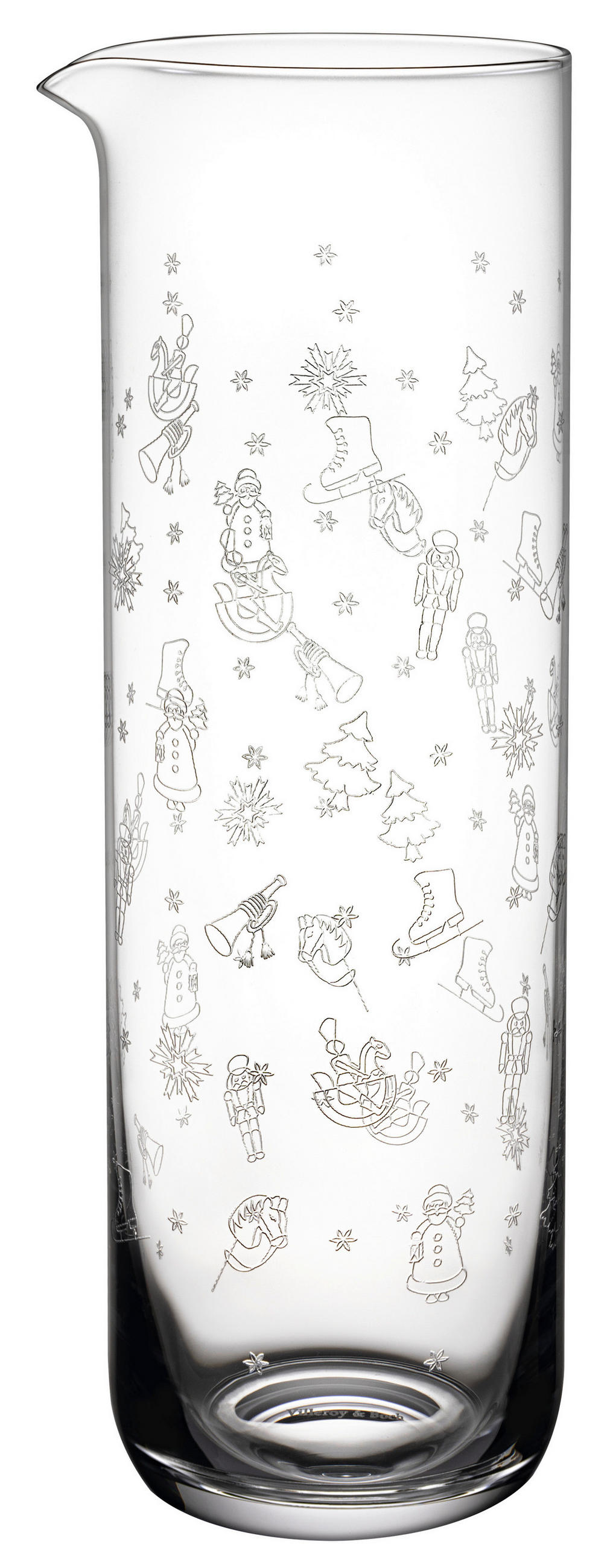 KARAFA ZA VODO - prosojno, Design, steklo (9,7/8,5/27,7cm) - Villeroy & Boch