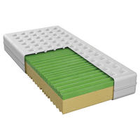 MATRACE ZE STUDENÉ PĚNY, 120/200 cm - bílá, Basics, textil (120/200cm) - Boxxx