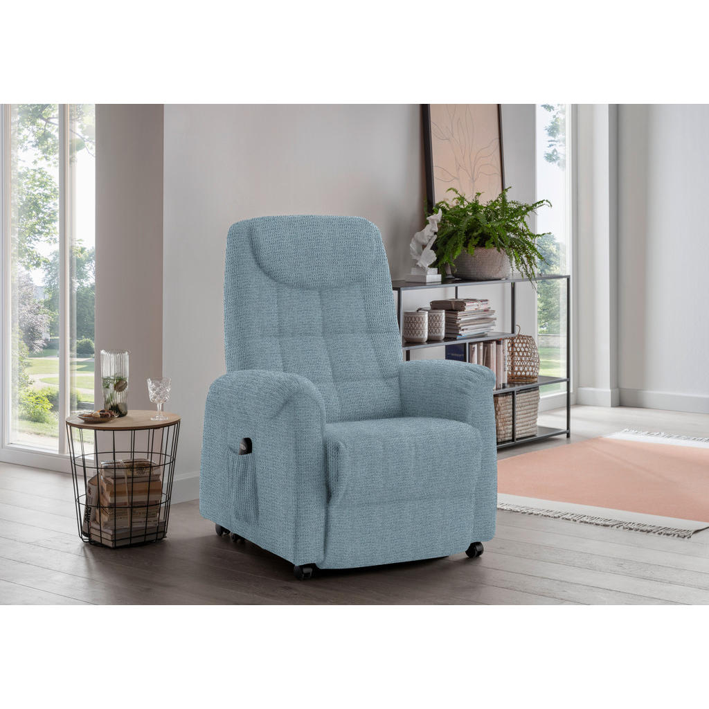 Thumbnail - Xora Fernsehsessel, Blau, Textil, 83x113x92 cm, Goldenes M, Stoffauswahl, Relaxfunktion, Aufstehhilfe, Wohnzimmer, Sesse...